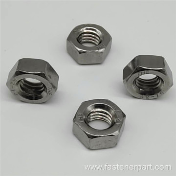 General Industry Polished Head Washer Hexagonal Nuts